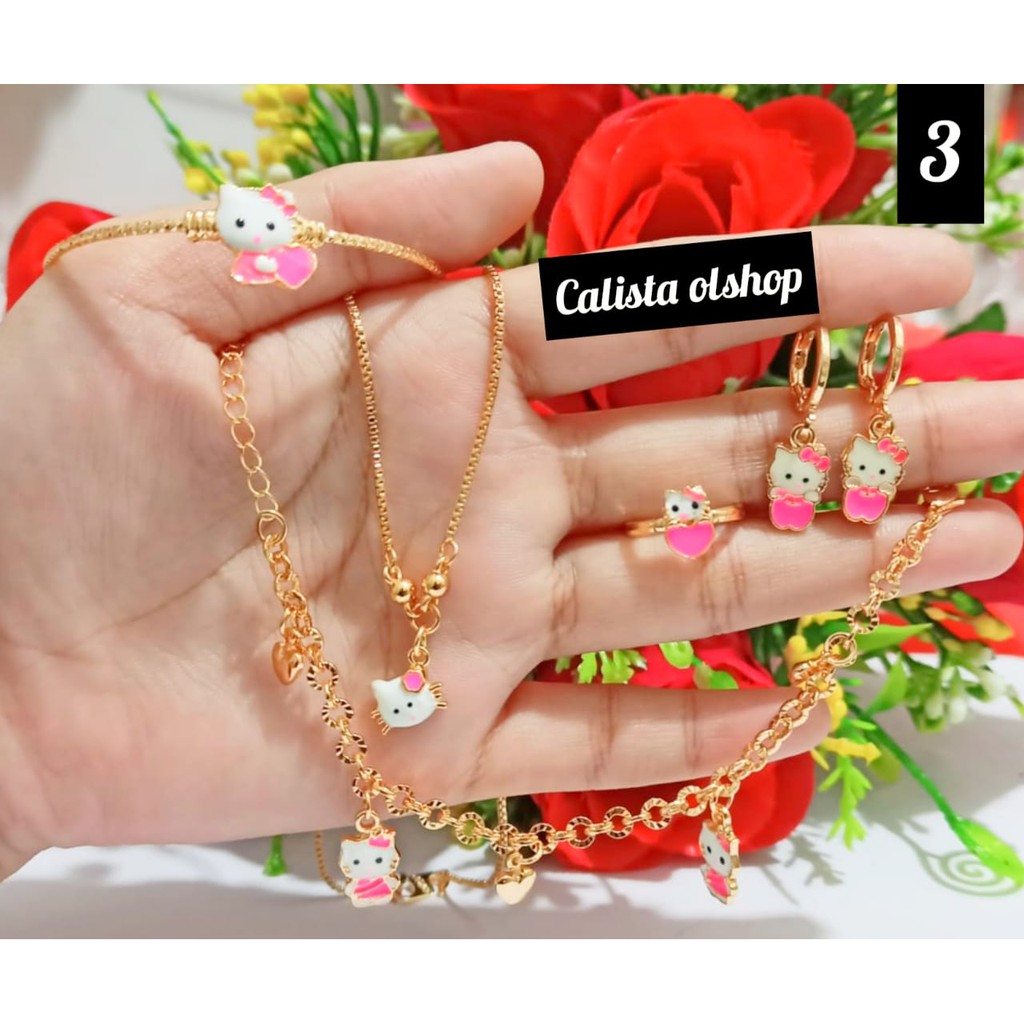 Set Anak Fleksibel free gelang kaki mewah (COD)