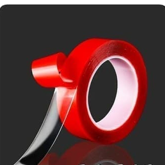 

(MURAH) Nano Magic Tape 25mm Double Tape Bening 2.5cm