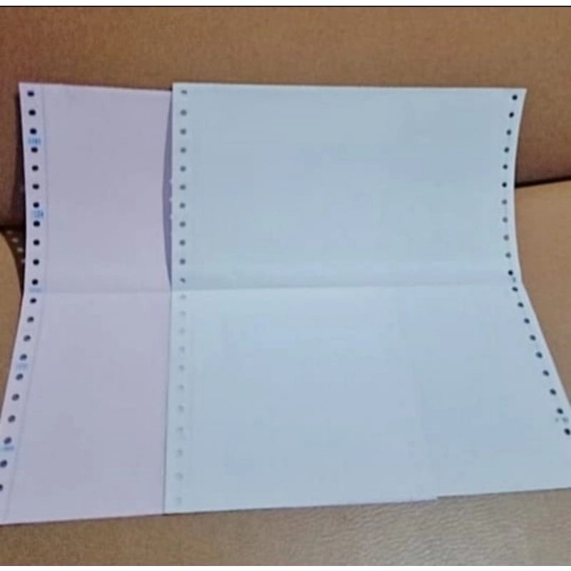 

HJK CONTINUOUS FORM 9.5 X 11/2 2 PLY HI PRINT (ISI 2000 SHEETS) - Ukuran dibagi 2