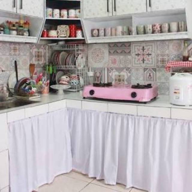 gorden kolong dapur waterproof