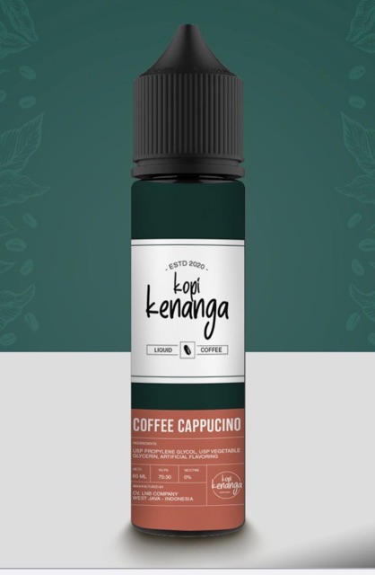 Liquid REAL COFFEE By The Vape Bean 60ml nic 3mg liquid kopi