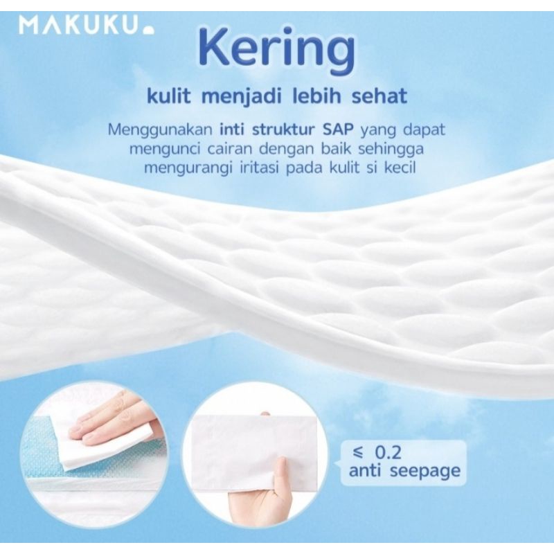 MAKUKU AIR DIAPERS SLIME+ TAPE NB28