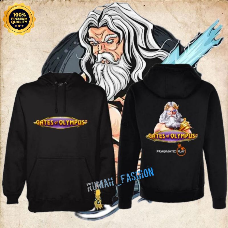 Hoodie Pria oversize Distro Original Murah/Jaket hoodie cowok PRAGMATIC PLAY/ Sweater Slot Terbaru P