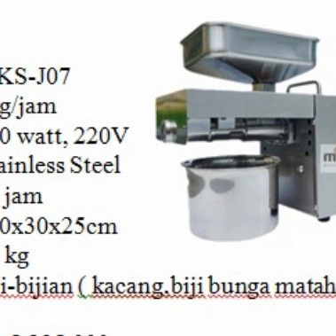 bisa COD mesin pemeras minyak biji bijian MAKSINDO(mks-j07) termurah