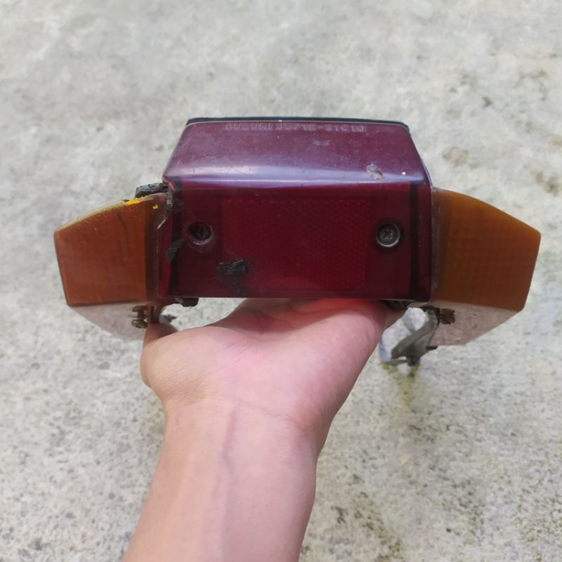 Stoplamp Stopan Assy Lampu Belakang Suzuki RGR 150 Crystal RC 110 Crystal Tune Original TERMURAH