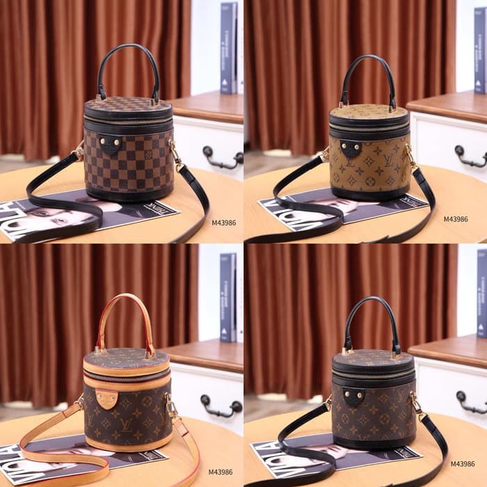 L O U I S  V U I T T O N CANNES / LV TABUNG CANNES IMPORT SUPER  GAMBAR 100% ASLI SESUAI FOTO