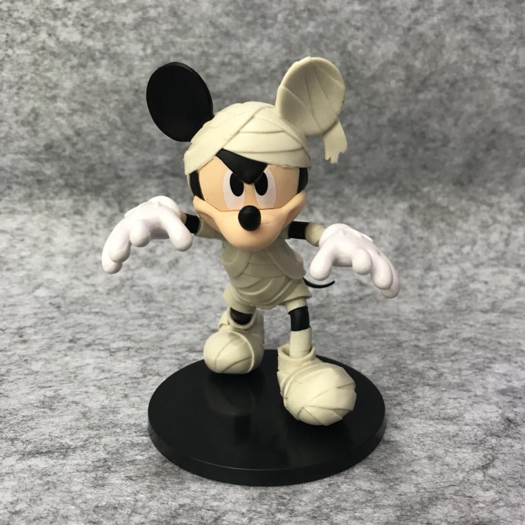 Ready Stock !!! New Disney Minnie Mickey Mouse Active Figure Devil Minnie Mummy Mickey Santa Mickey Christmas Figure Gift Decoration