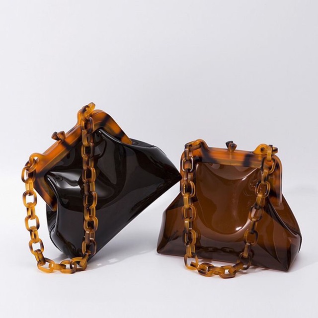 TAS TOPSHOP ACRYLIC TAS TRANSPARAN BAG