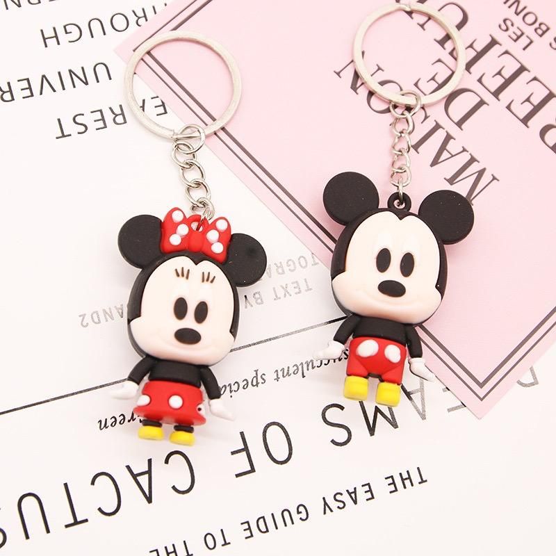 Gantungan Kunci Motif Disney Mickey Minie Donald Daisy - Ganci Aksesoris Souvenir import