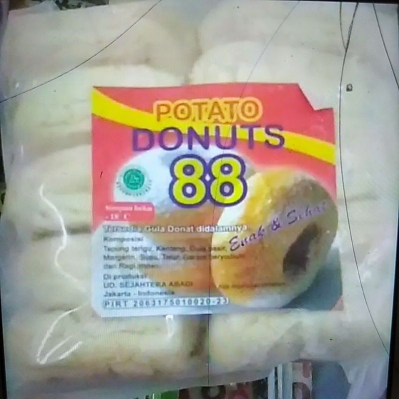 

Donat kentang 88 isi 10pcs