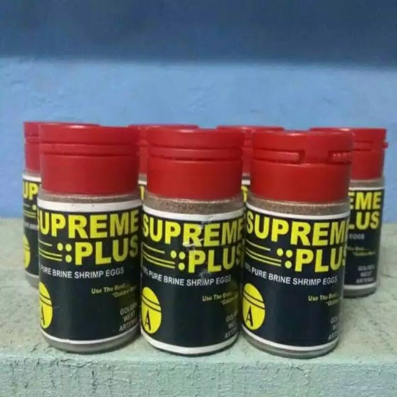 Artemia Supreme Plus / Pakan Burayak Ikan Cupang / Hias