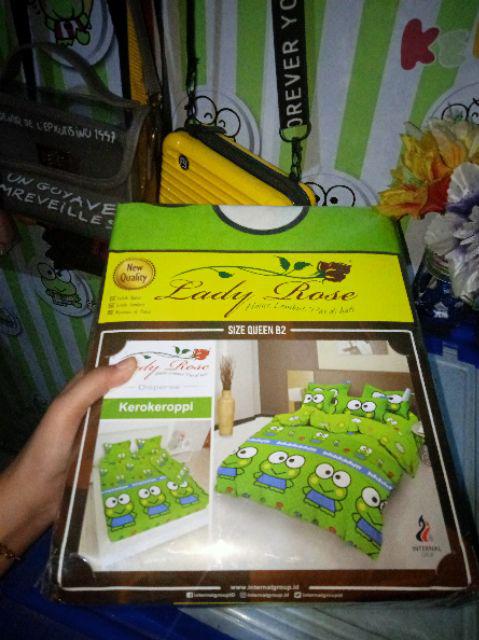 Ladyrose Disperse Keroppi Sprei  120/180*200