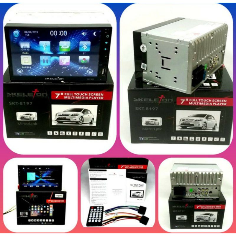 TV Mobil Headunit Skeleton SKT-8197 7''