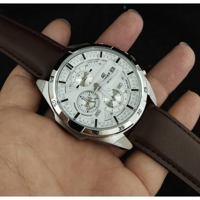 Casio Edifice EFR556 leather