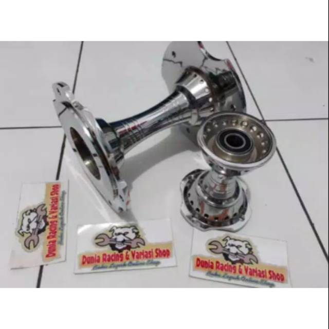 Tromol becak CB 150 Megapro CBR 150 New CB depan belakang crom full besi