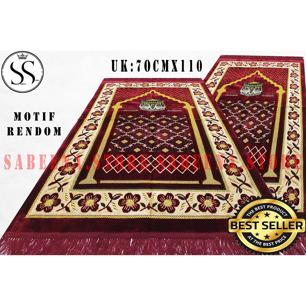 Sajadah Turki Besar Temurah Sejadah Turkey Turkiye Bahan Buludru Halus By Sabeena.store