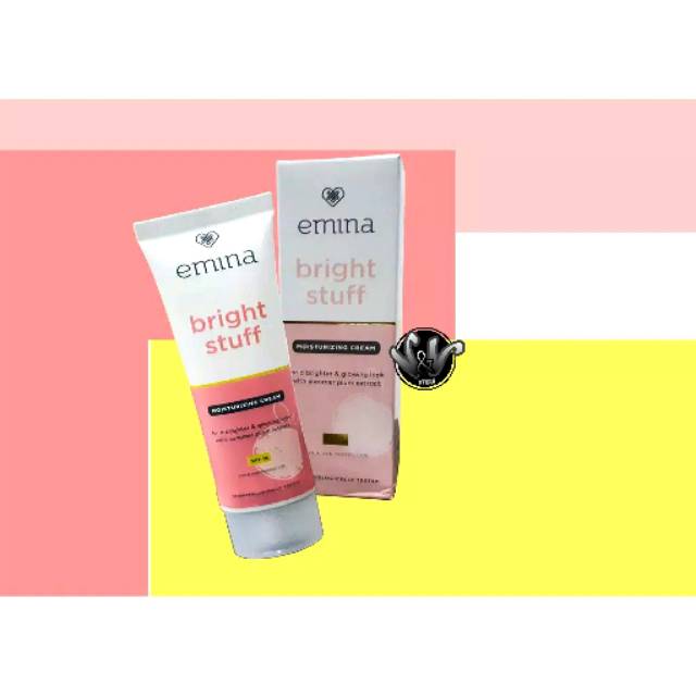 EMINA BRIGHT STUFF MOISTURIZING CREAM SPF 15/ EMINA/ PELEMBAB WAJAH/ PERAWATAN WAJAH/ KOSMETIK WAJAH