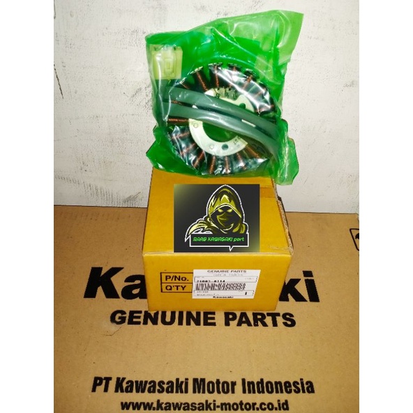 spul sepul stator ninja 250r karbu 2012 original kawasaki