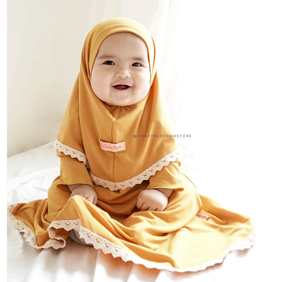 Baju Gamis Anak Perempuan Gamis Bayi Umur 1 2 3 4 Tahun Daily Lace Series / Gamis Bayi Perempuan Cantik