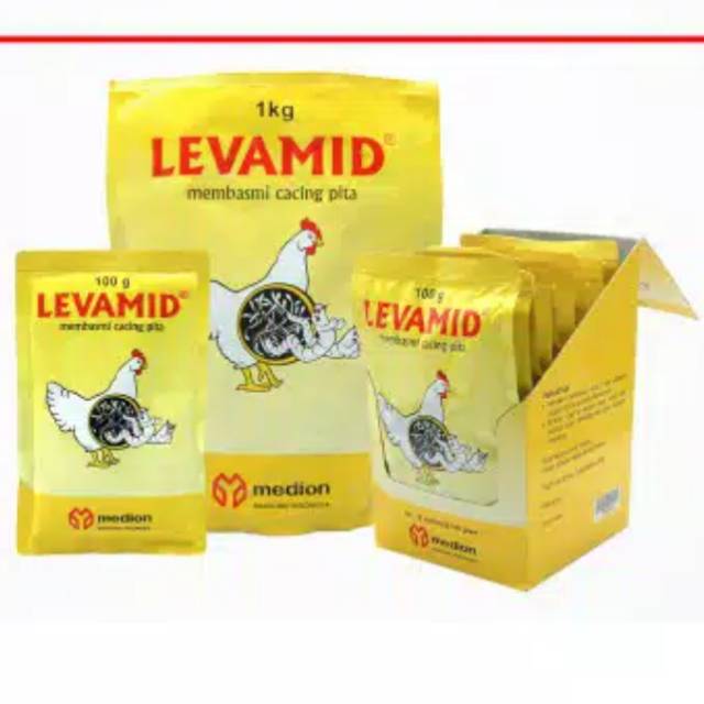 LEVAMID 100mg OBAT CACING UNGGAS