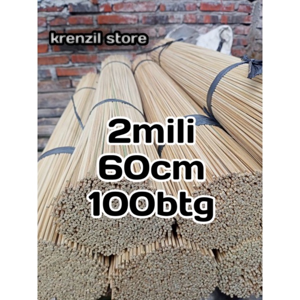 BATANG JERUJI RUJI BAMBU SANGKAR BURUNg p-+60