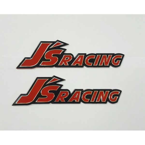 Emblem JS Racing Red