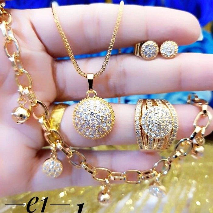 Perhiasan Titanium 1 set V3