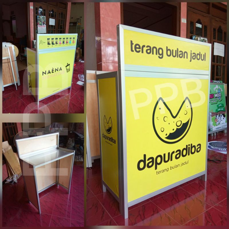 Meja Lipat Portable Booth Promo B