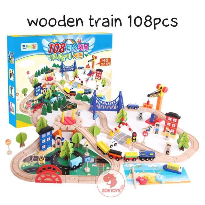 remote control wooden train