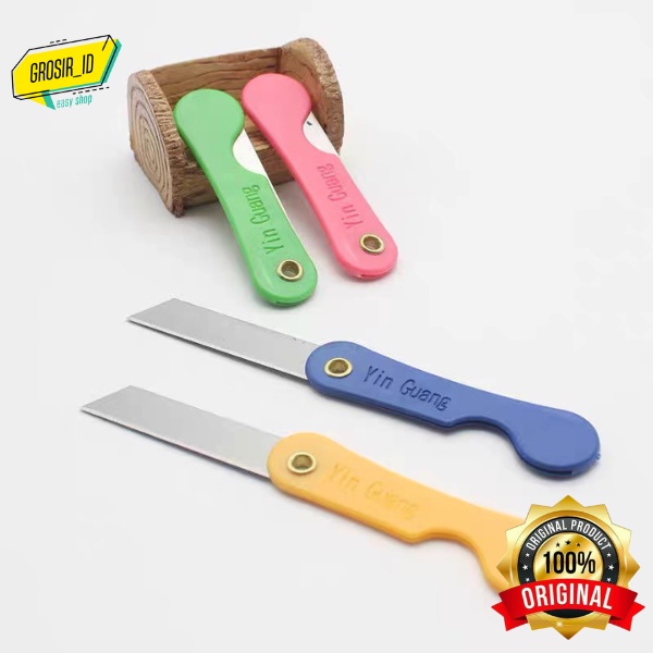 

Pisau Cutter Lipat Mini Pisau Lipat Kecil Silet Cuter Warna Warni