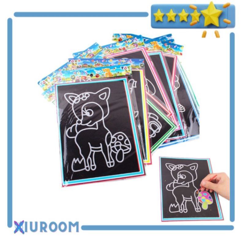

Mainan Anak Gambar Lukis dengan Cara Gosok/Gores Sz M ( Satuan )
