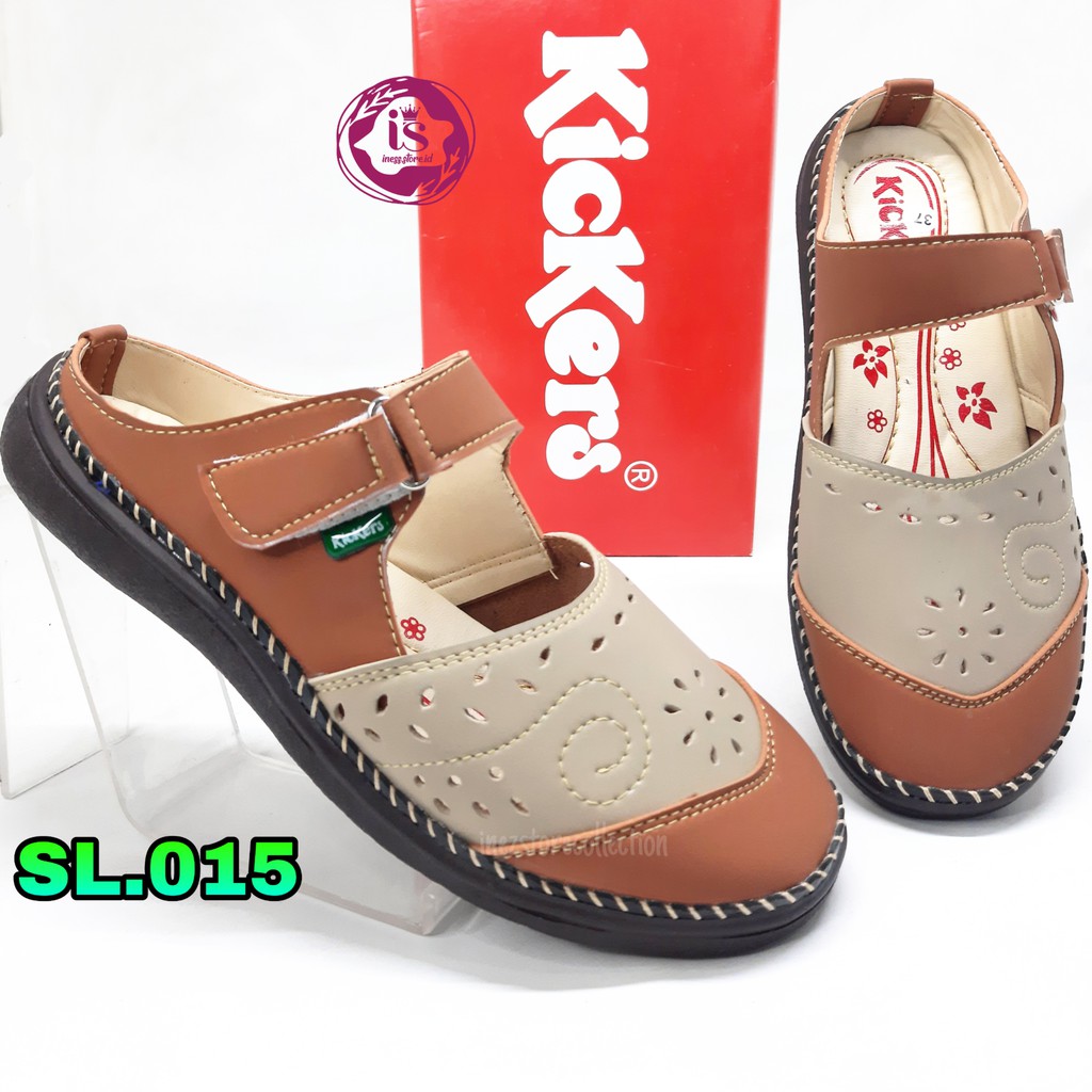 SANDAL WANITA TERBARU KICKERS KASUAL KODE SL.015