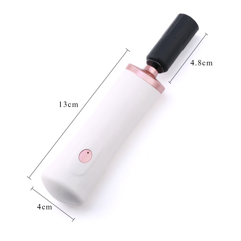 Alat Pengocok Lem Bulu Mata Pembersih Kuas Makeup Elektrik Untuk Cairan Kutek Mesin Goyang Dengan 2pcs Konektor 6pcs Glue Cover Die