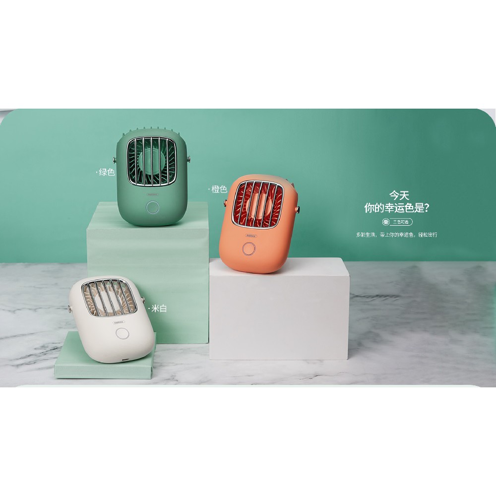 REMAX F36 - WISHES SERIES - Mini Portable Neckband Fan