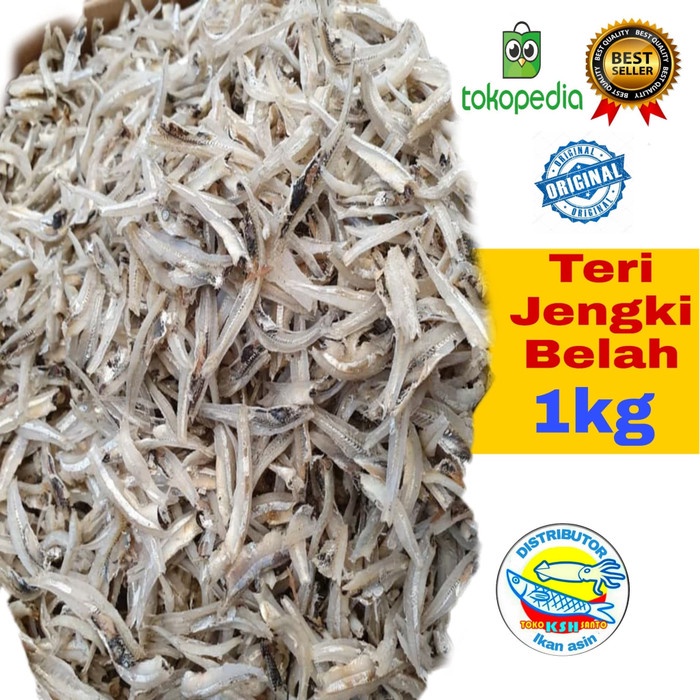 

ikan asin teri jengki belah vip 1kg