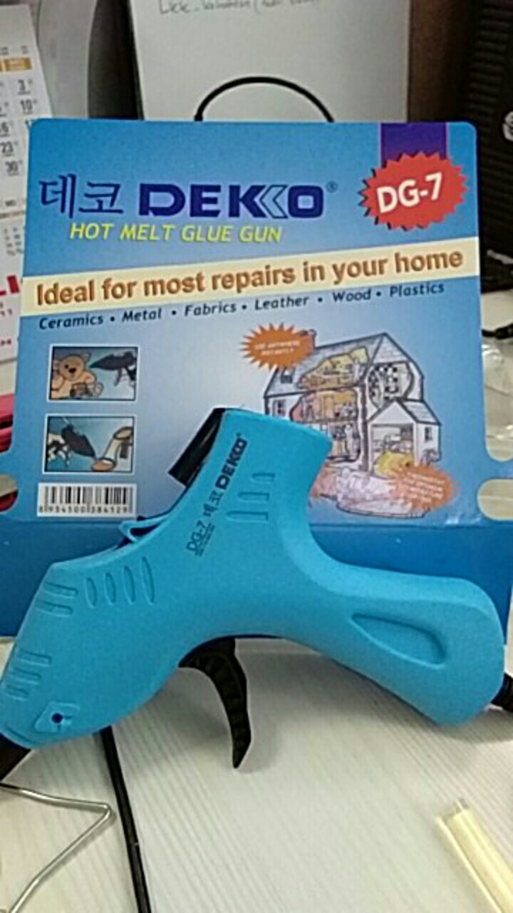 Glue Gun Lem Tembak Kecil Dekko Dg-7 / Dg 7 / Dg7 (15 Watt)