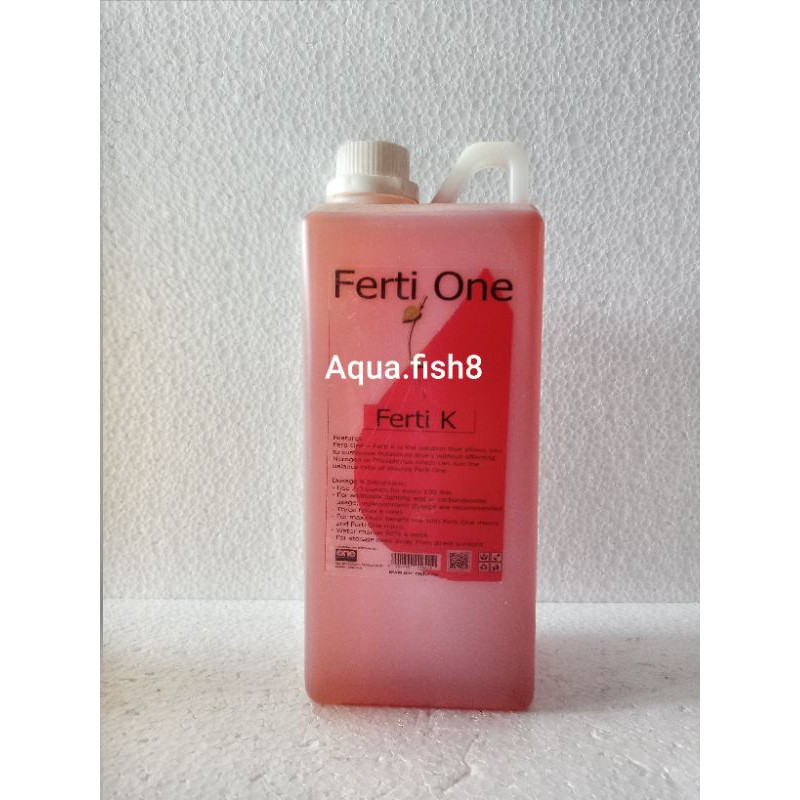 One Ferti K Pupuk Cair Aquascape 1liter.
