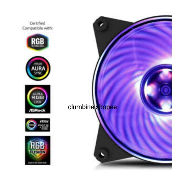 Cooler Master RGB 12cm MF120L Fan Case MasterFan