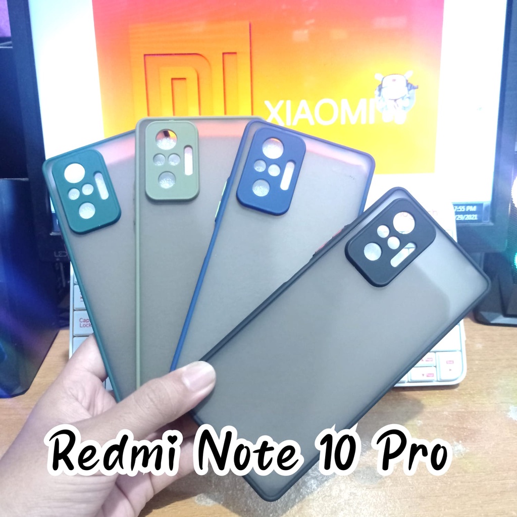 PROMO CASE XIAOMI Redmi Note 10 Pro Case My Choice Dengan Pelindung Kamera Shockproof Case My Choice