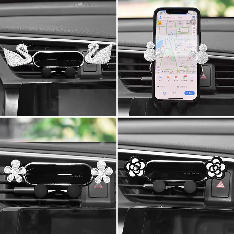 hp holder mobil mickey angsa bunga holder hp mobil hp holder mobil mickey jepitan hp holder mickey  angsa buna lily jepitan ac  Holder HP Ventilasi Ac Mobil / Smartphone Vent Car Mount Holder