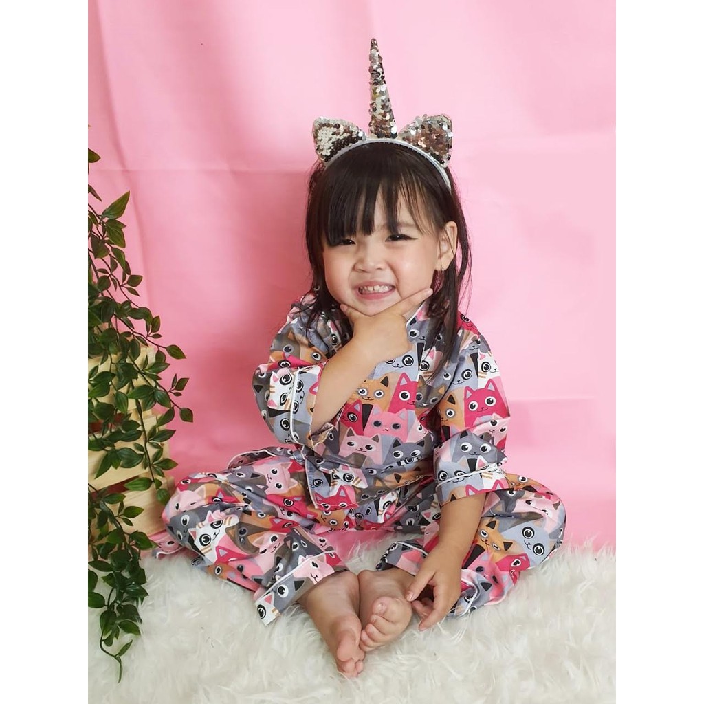 Zavyn Setelan Piyama Anak Motif 1-5 Tahun