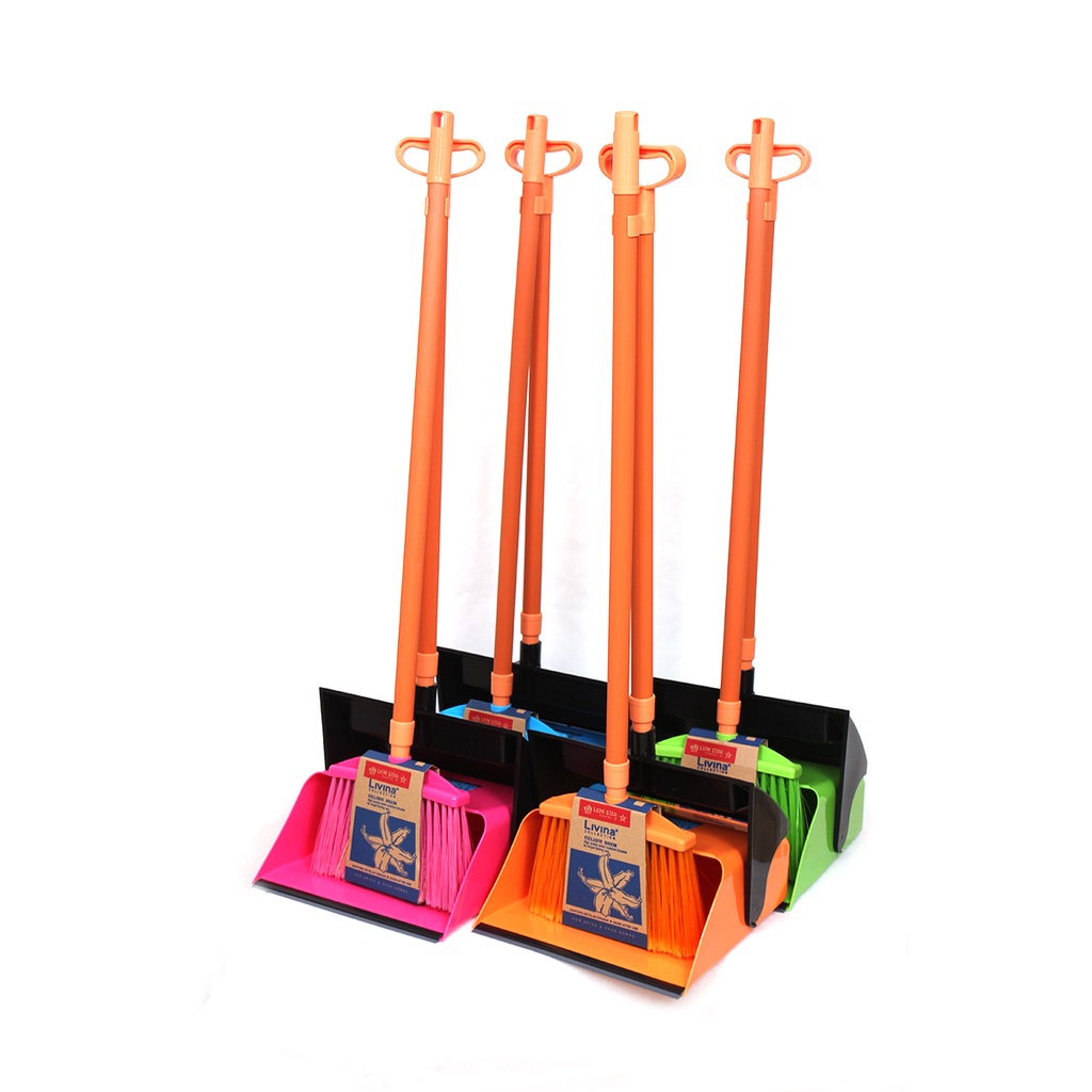 Vivian Dustpan Set LION STAR / PENGKI SEKOP + SAPU dp-16 . dp-6