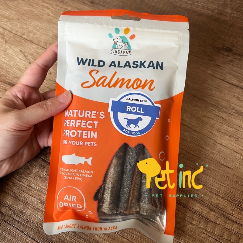 Wild alaskan salmon roll