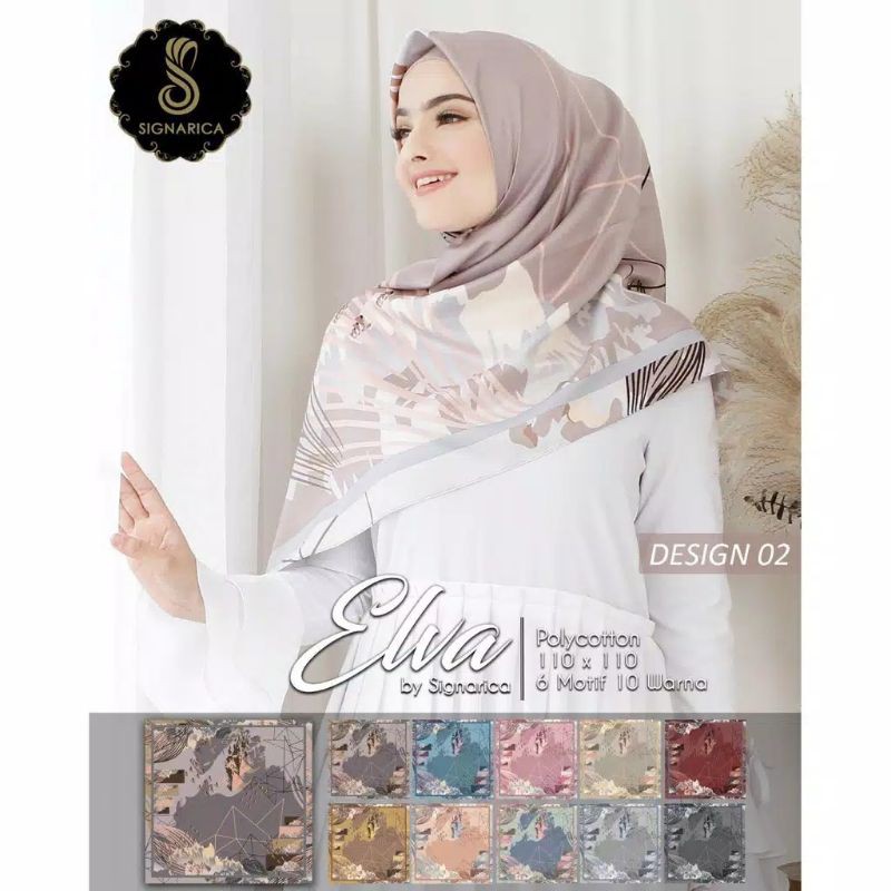 JILBAB SEGIEMPAT MOTIF SIGNARICA LASERCUT / JILBAB
