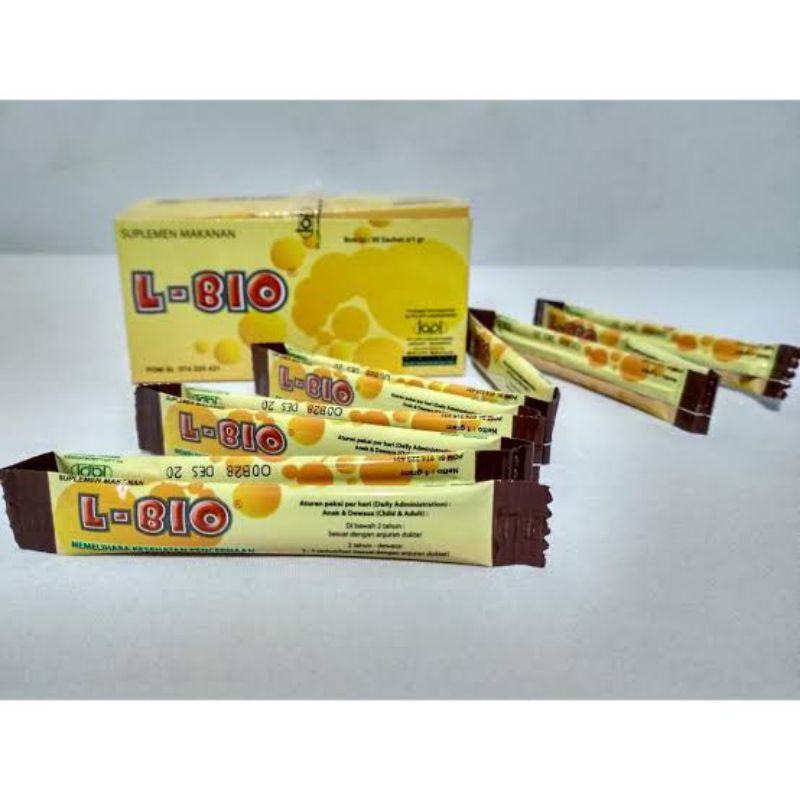 L-bio granul per 10 sachet obat pencernaan bayi