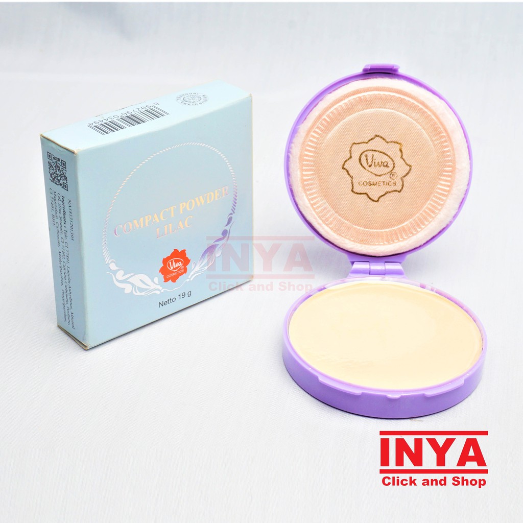 VIVA LILAC KUNING LANGSAT COMPACT POWDER 19gr - BEDAK PADAT