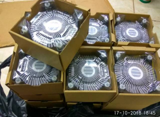 Cooling fan combo prosesor bisa buat socket lga 775 1150-1155-1156-1151