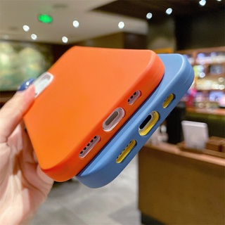 3 in 1 Soft Case Silikon Warna Permen Untuk iPhone 11 12 13 Pro Max X XR XS Max 7 8 Plus SE 2020