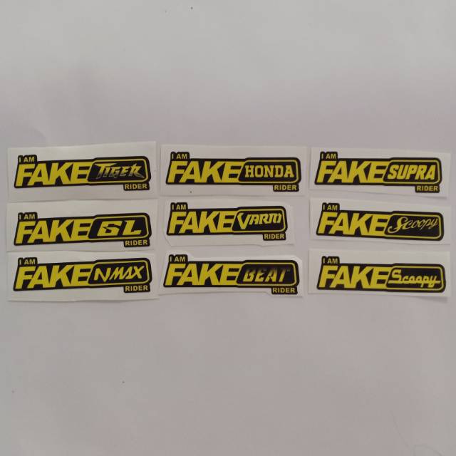 

Stiker FAKE Ritrama Cutting Laminasi Glossy Min. Order 20 ribu