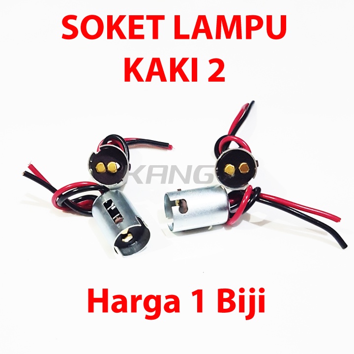 Fitting / Socket Soket Lampu Kaki Kabel 2